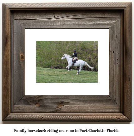 family horseback riding near me in Port Charlotte, Florida